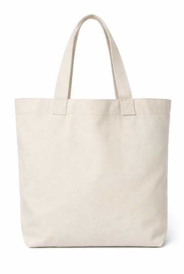 Minimalistische Canvas Tote Bag